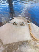 Eden Collection - Gemstone Sterling Silver Bracelet Cuffs - Multiple Stones Available | Ulka Rocks