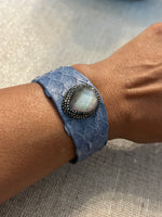 Leather Bracelet Cuffs | Ulka Rocks