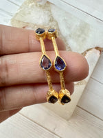 Gemstone Earrings and Bracelets - Iolite | Ulka Rocks