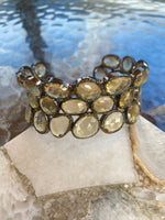 Gemstone Sterling Silver Bracelet Cuffs - Multiple Stones Available | Ulka Rocks