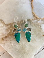 Eden Collection - Gemstone Sterling Silver Earrings - Multiple Designs Available | Ulka Rocks