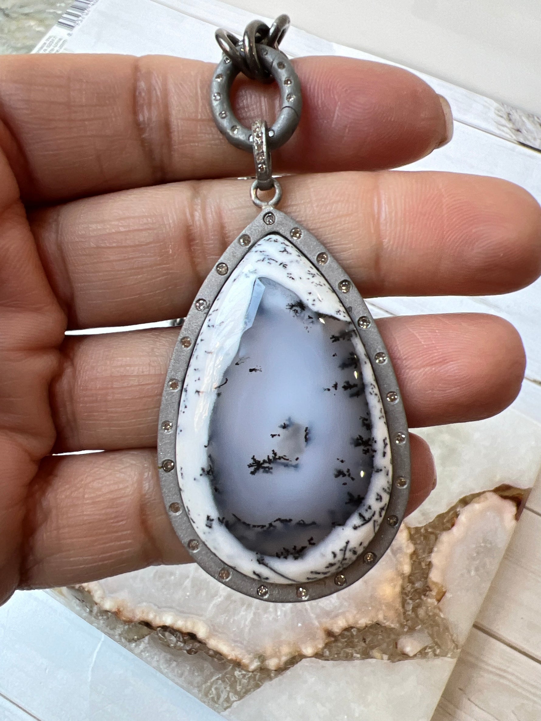 Matte Silver Pendant Collection | Ulka Rocks