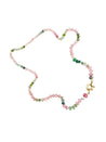 Pastel Afghan Tourmaline 18” Necklace with 14k Gold Clasp