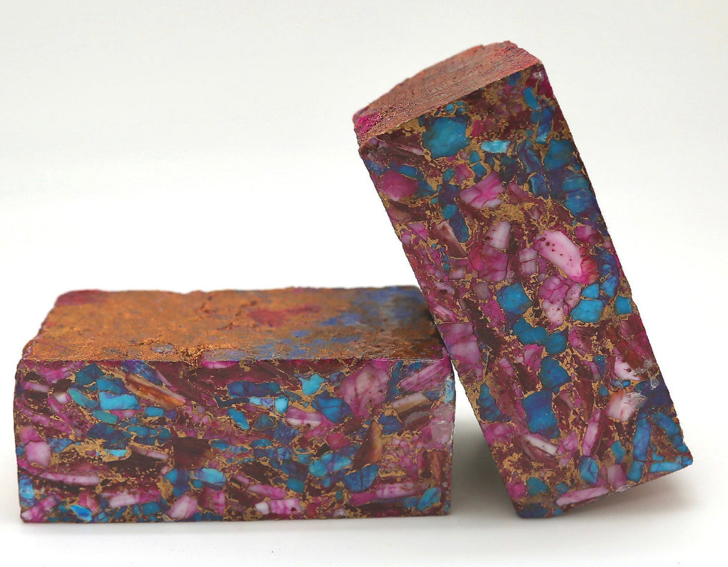 Diamond and Turquoise pendant styled for wear showing scale and drape