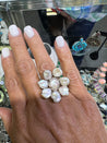 Custom Order - Pearl Flower Ring
