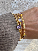 Gemstone Earrings and Bracelets - Amethyst | Ulka Rocks