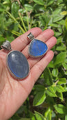 Sample Sale - Sterling Silver Blue Labradorite Pendants