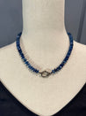 Custom Orders - Hisako - Kyanite Necklace and Sapphire Pendant