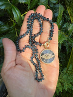 Helotes Prestige Collection - Gorgeous London Blue 18" Necklace with 14K Clasp | Ulka Rocks