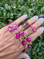 Red Ruby Gold-plated Ring | Ulka Rocks